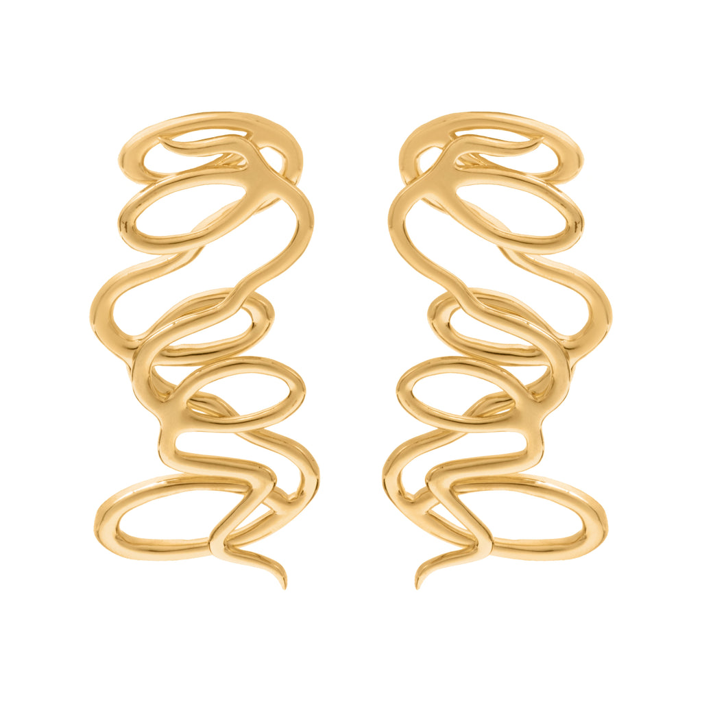 Large Paths Earring
