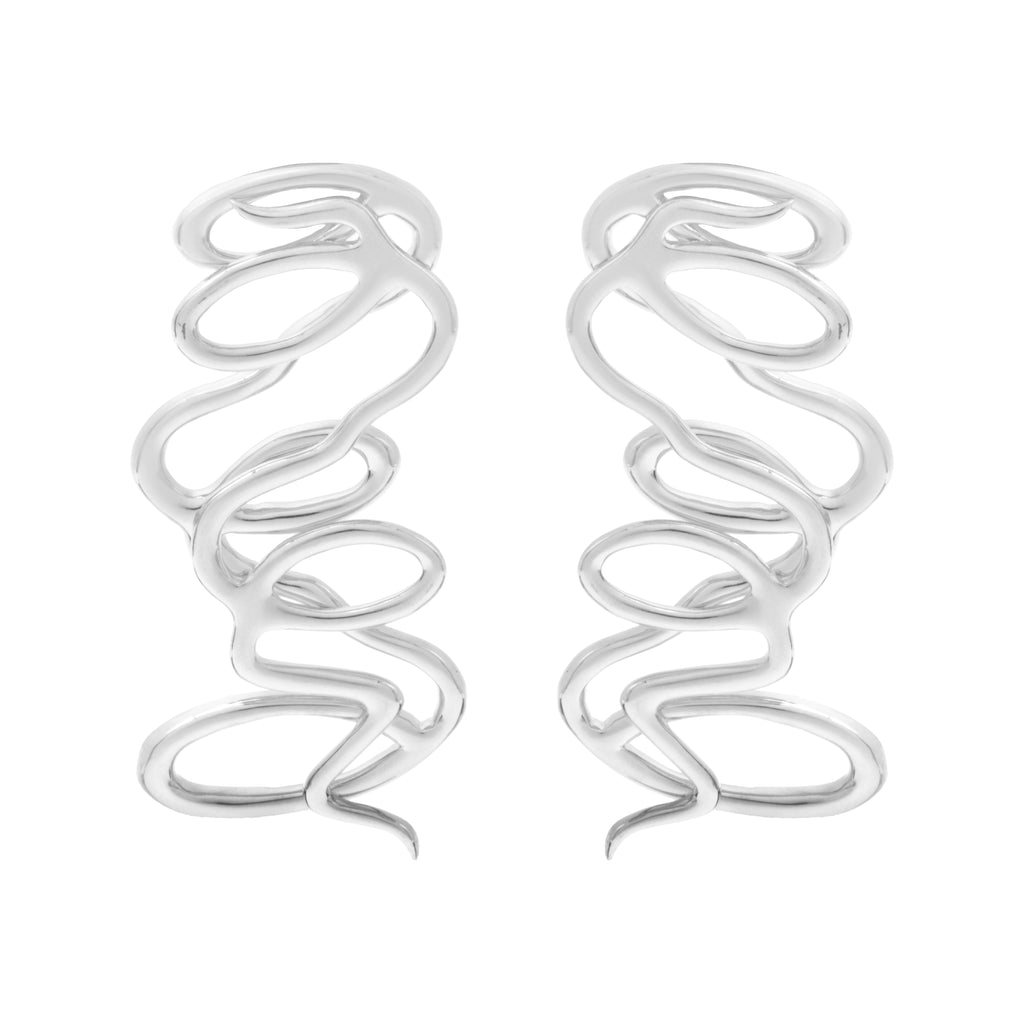 Large Paths Earring