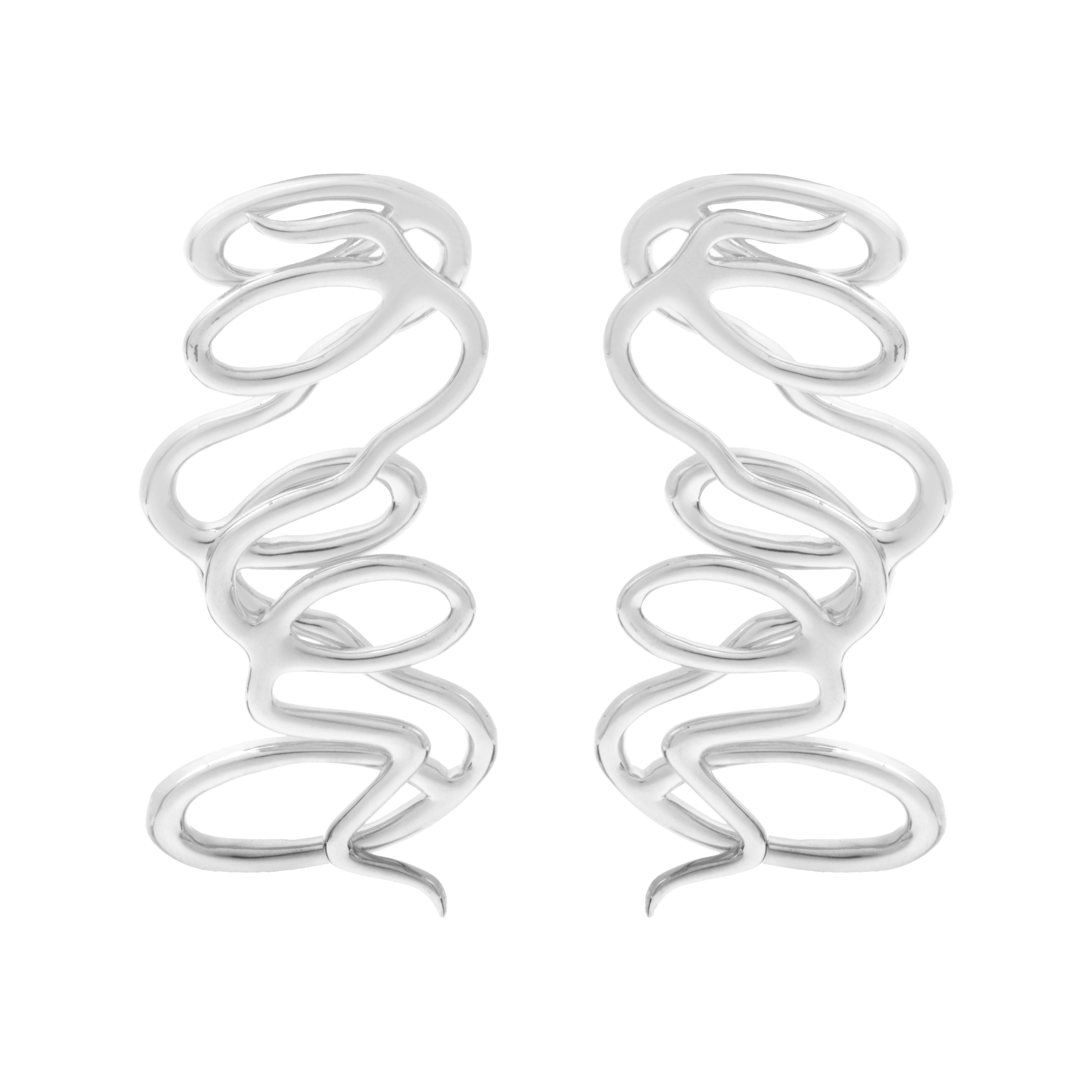 Large Paths Earring