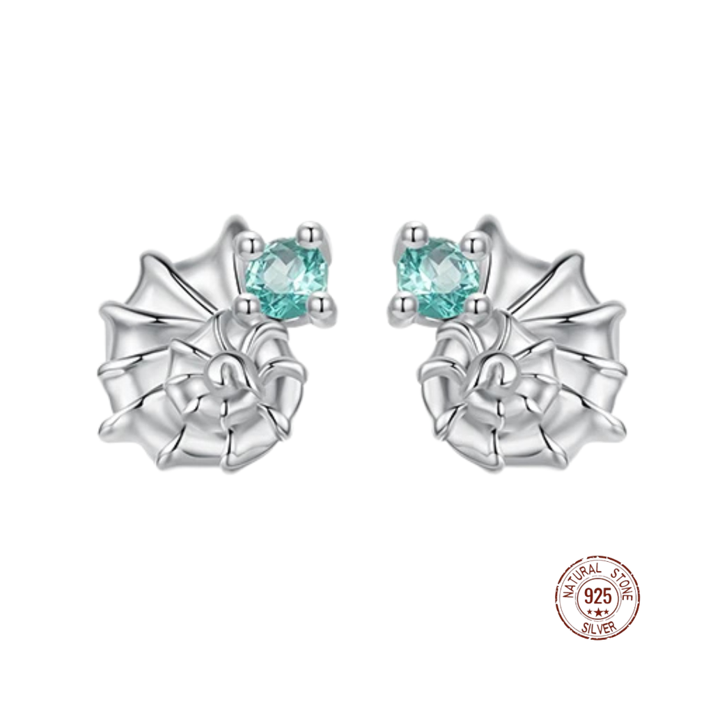 Sea Spiral Earrings