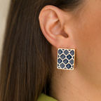 Resin Mosaic Earrings