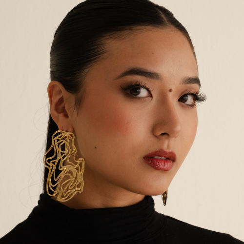 Large Cocoon Earrings