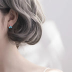 Ocean's Tail Stud Earrings
