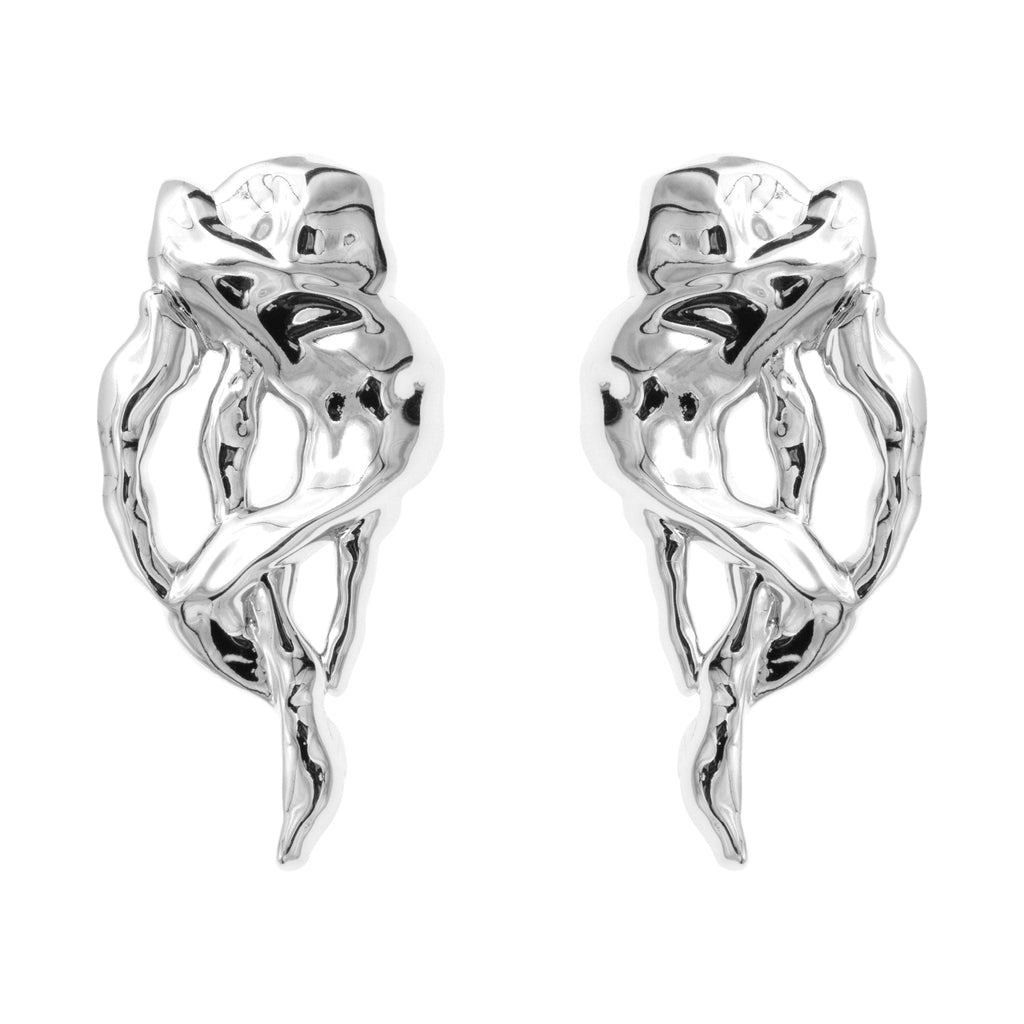 Large Root Earrings