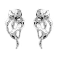 Large Root Earrings