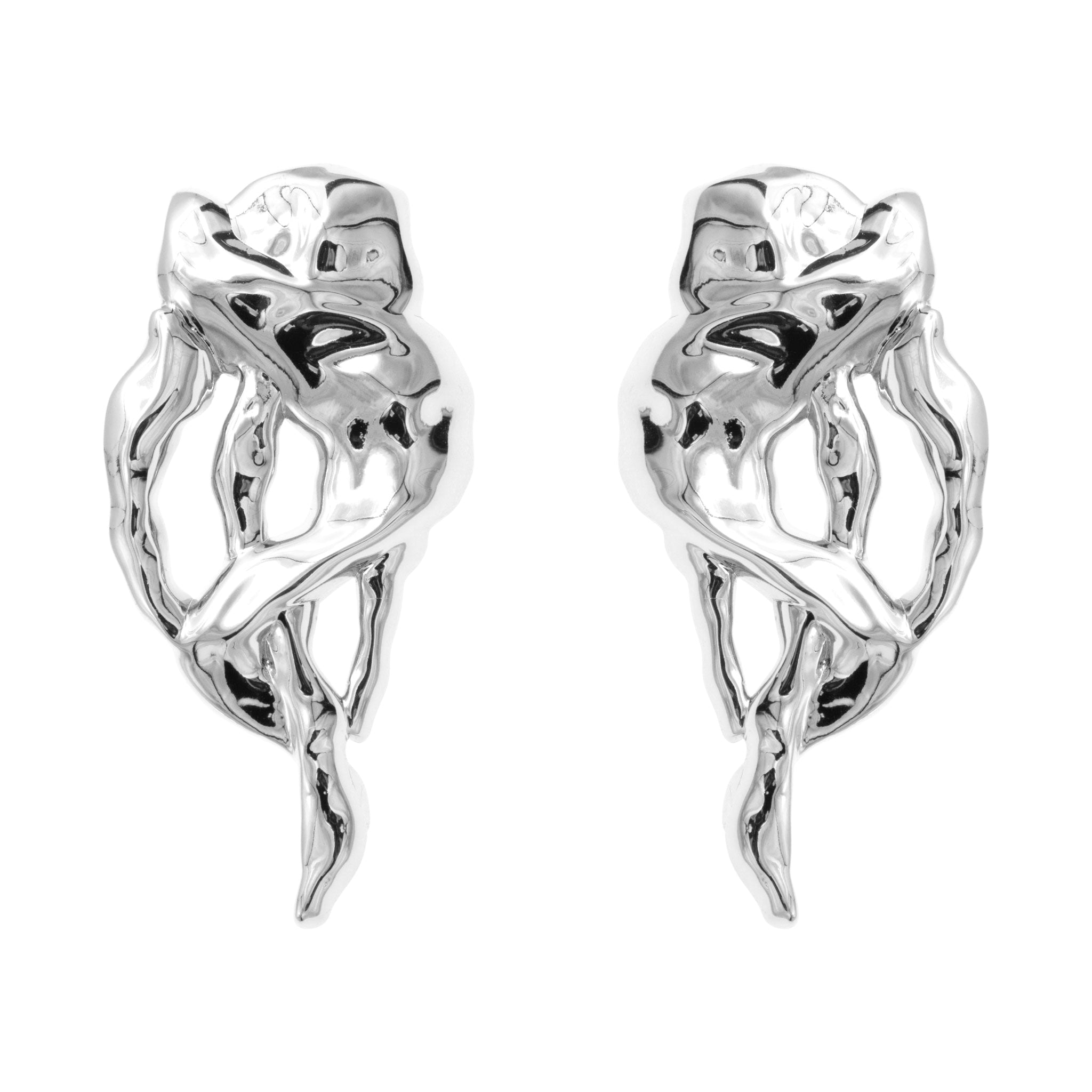 Large Root Earrings