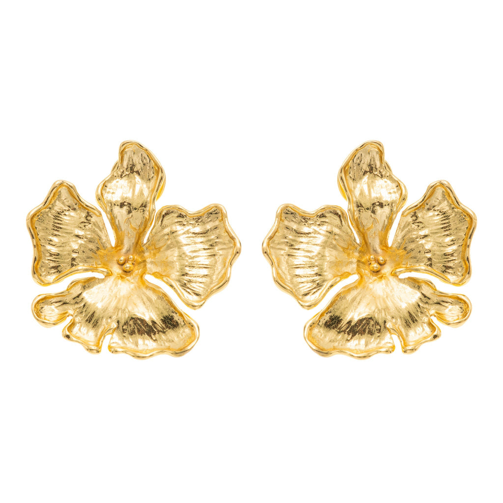 Large Desert Rose Earrings