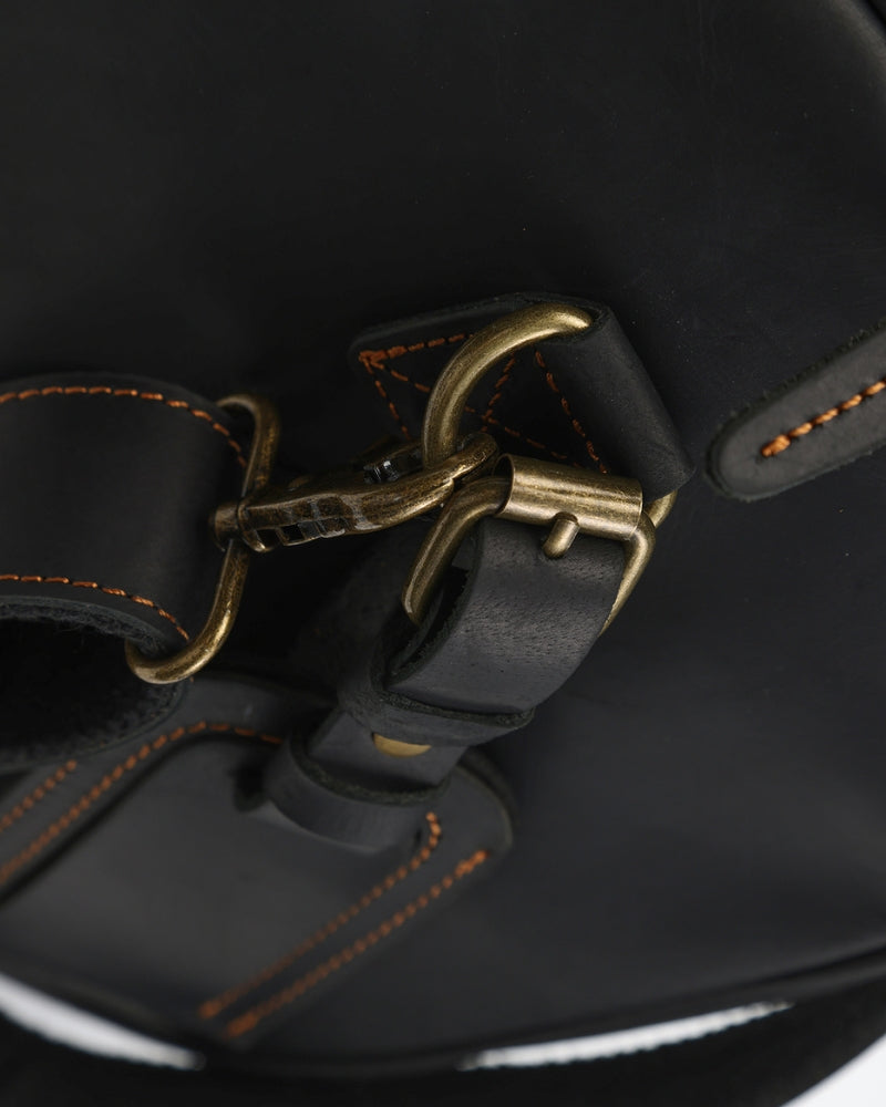 Montague Leather Duffle - Old Money