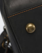 Montague Leather Duffle - Old Money