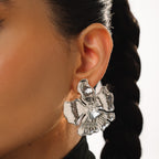 Large Desert Rose Earrings