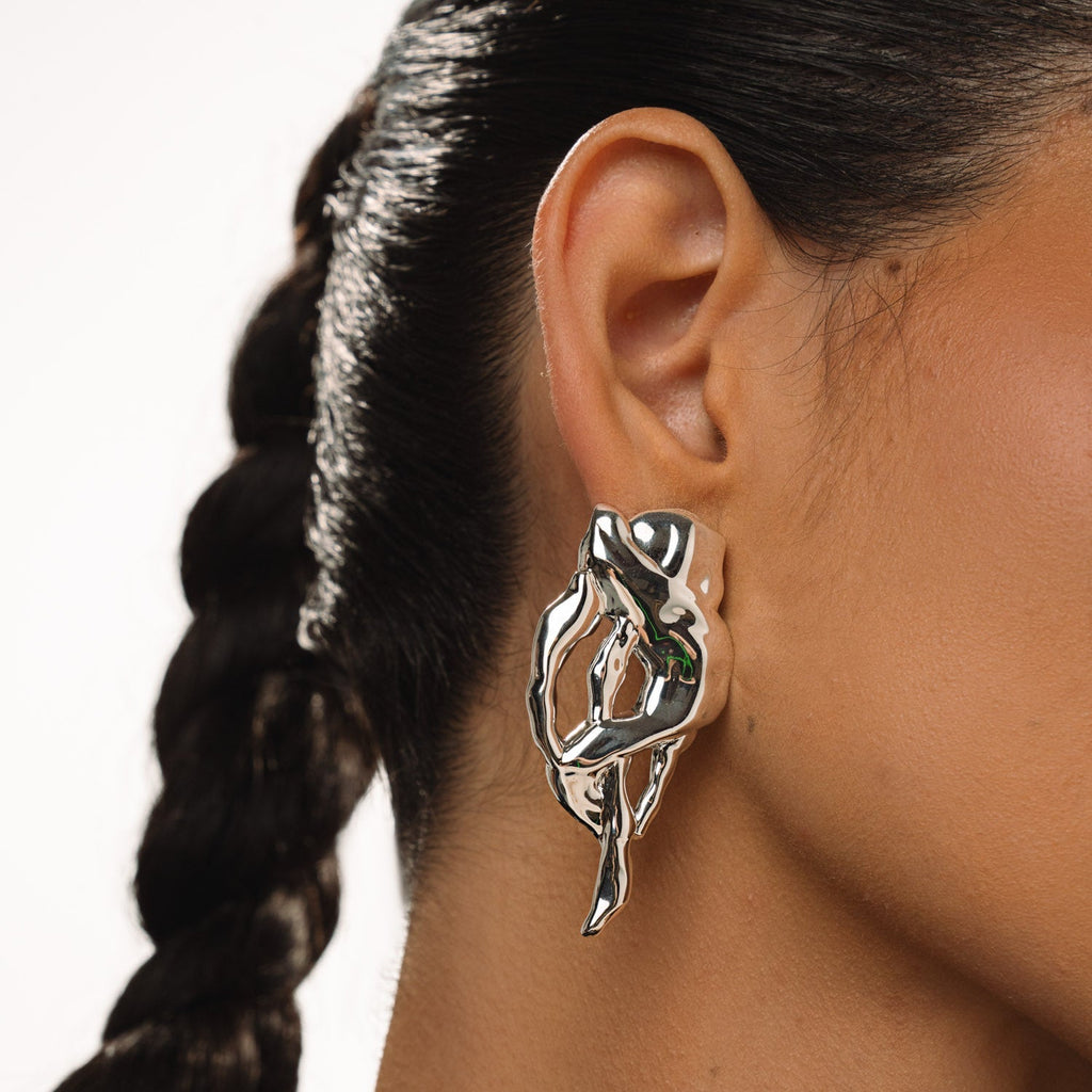 Large Root Earrings