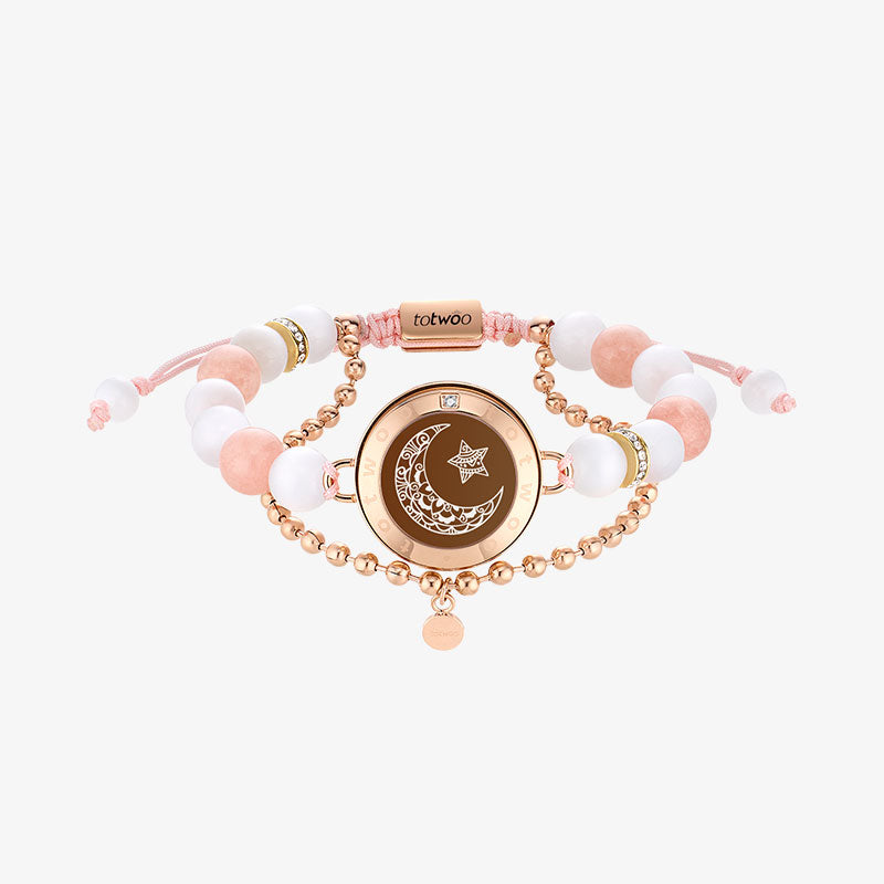 Moon Touch Bracelet with Phantasmal Beads