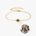 Custom Dual Chain Photo Bracelet