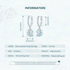 Ocean Star Hoop Earrings