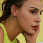 Double Dolphin Stud Earrings