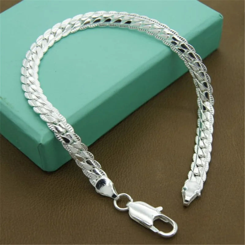 Valén | 925 Sterling Silver Bracelet with Zircon Stones