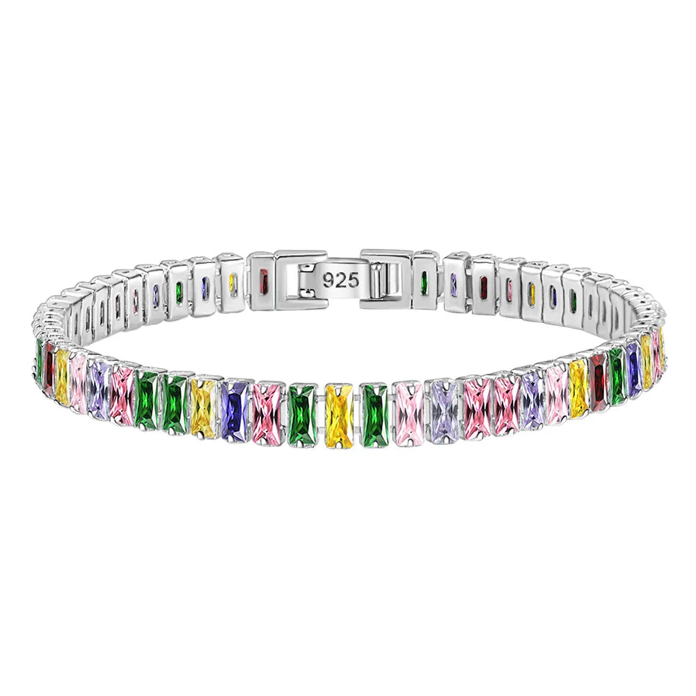 Valén | 925 Sterling Silver Bracelet with Zircon Stones