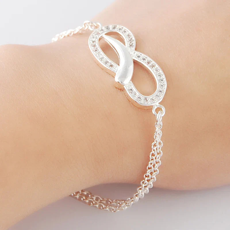 Valén | 925 Sterling Silver Bracelet with Zircon Stones