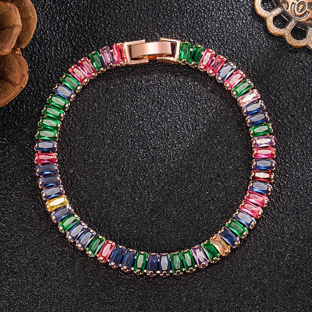 Valén | 925 Sterling Silver Bracelet with Zircon Stones