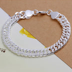 Valén | 925 Sterling Silver Bracelet with Zircon Stones