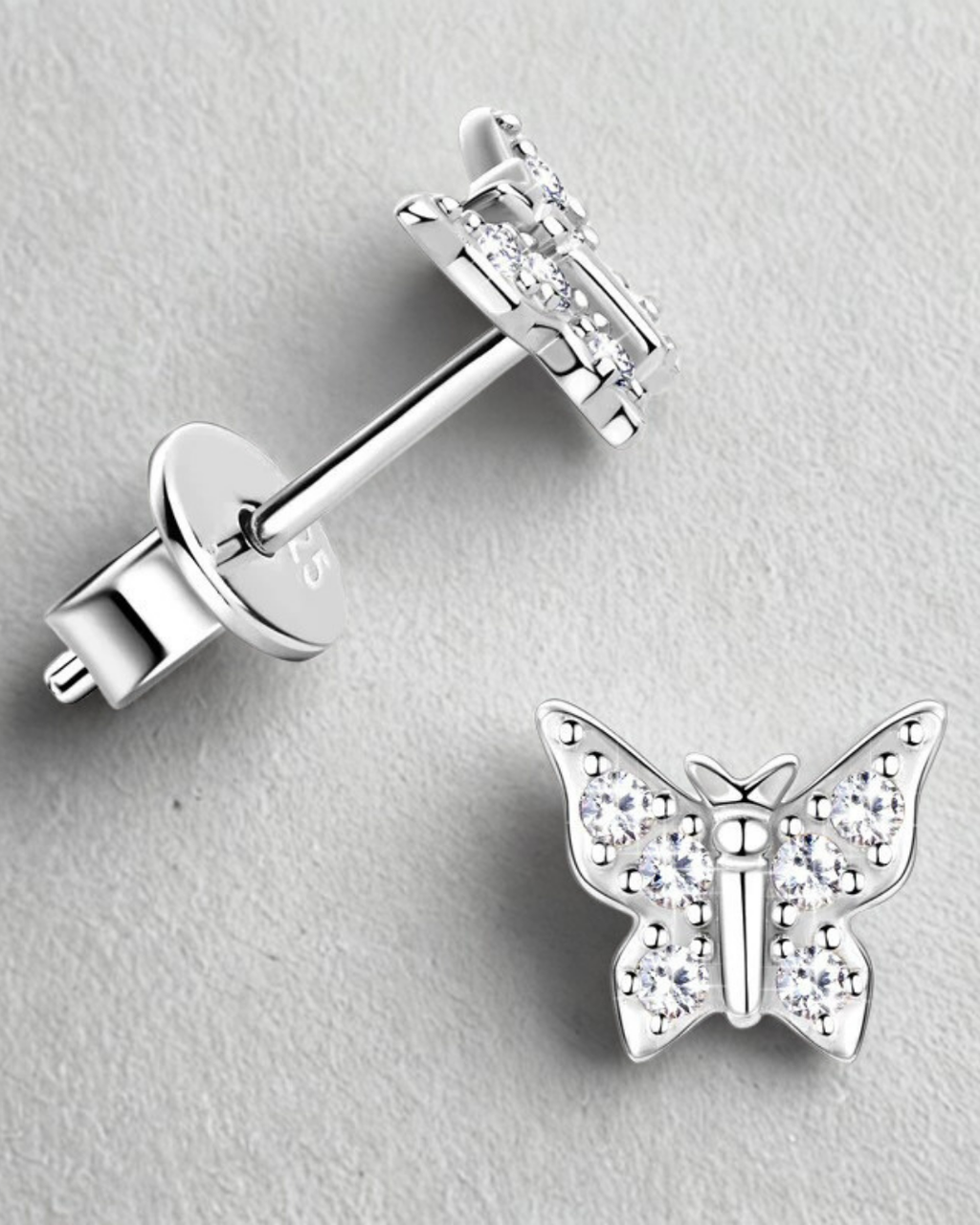 Auréa Butterfly Brincos Femininos | Semi-Jóias em Prata 925 Serenyah