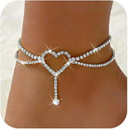 Nicea Anklet Collection Tornozeleiras minimalistas moda verão Serenyah