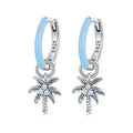 Tropical Palm Earrings