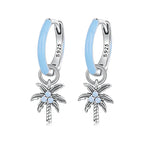 Tropical Palm Earrings