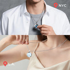 Soulmate 2.0 Touch Necklace with Obsidian