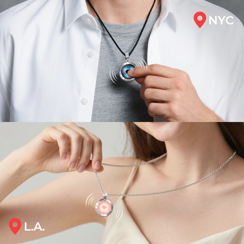Soulmate 2.0 Touch Necklace with Mother of Pearl Panel