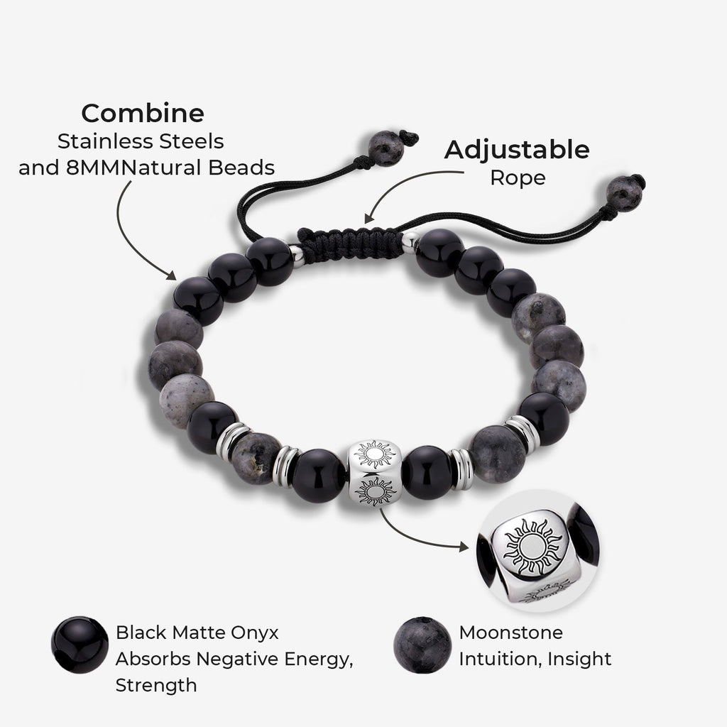 Sun&Moon Celestial Bond Beaded Bracelets