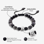 Sun&Moon Celestial Bond Beaded Bracelets