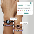 Sun & Moon Touch Milan Rope with Natural Jade Bracelets Set
