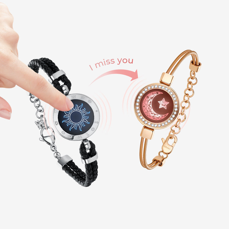 Moon Snake Chain Touch Bracelets