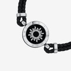 Sun & Moon Touch Bracelets (Snake Chain + Braided Cord)