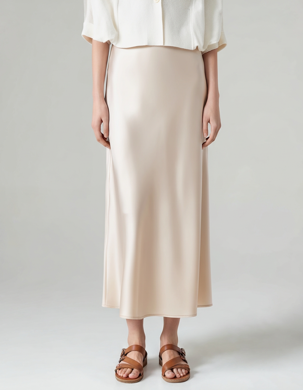 Old Money Silk Skirt - Old Money