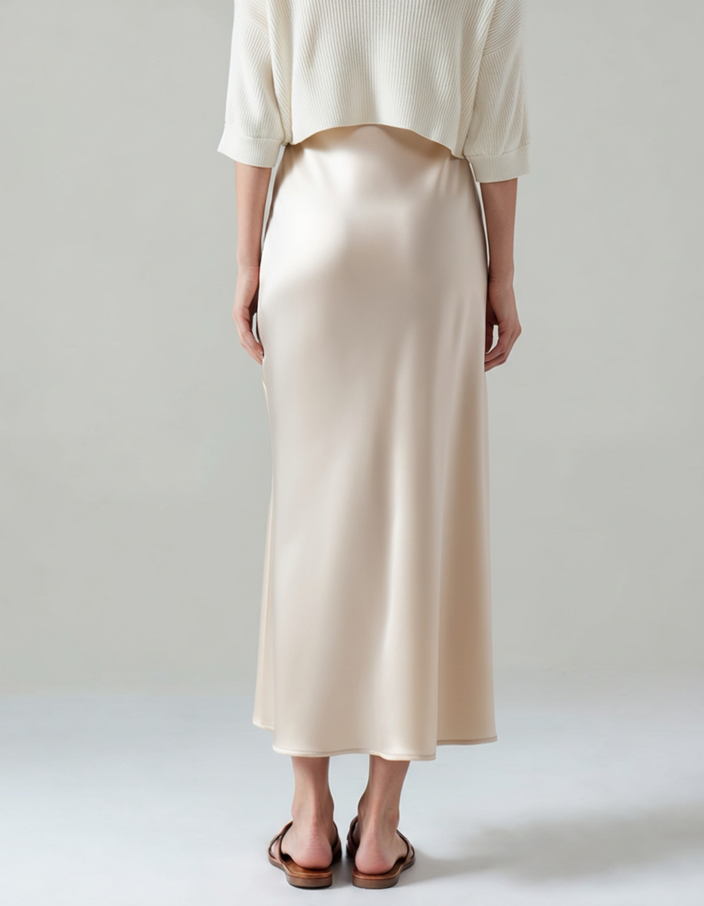 Old Money Silk Skirt - Old Money