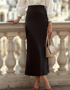 Old Money Silk Skirt - Old Money