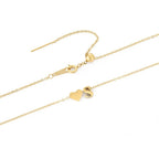 Heart Initial Necklace