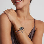 Moon Touch Bracelet with Energy Beads