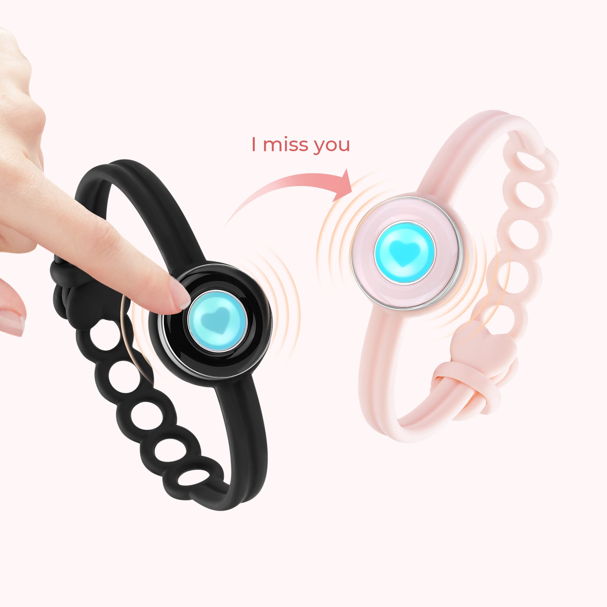 Candy Original Touch Bracelet Single(Peach Blush）