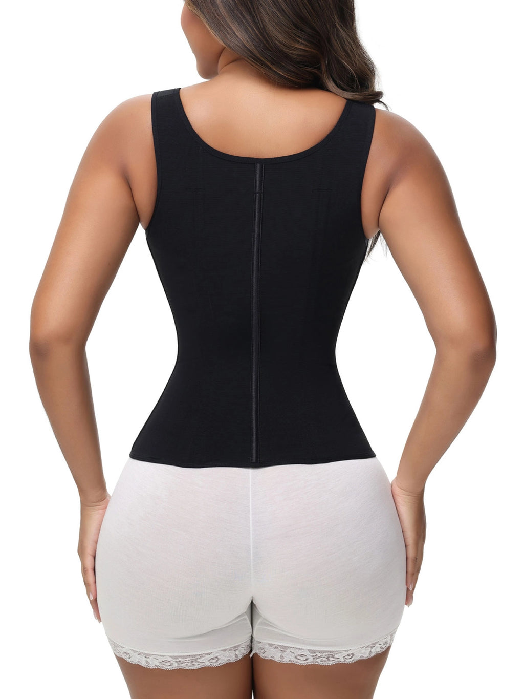 Extreme Latex Corset Waist Vest With Bra - Norezy