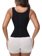 Extreme Latex Corset Waist Vest With Bra - Norezy