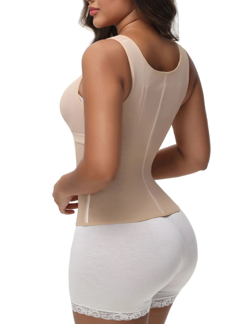 Extreme Latex Corset Waist Vest With Bra - Norezy