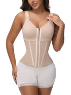 Extreme Latex Corset Waist Vest With Bra - Norezy