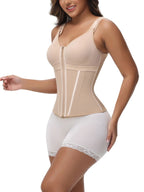 Extreme Latex Corset Waist Vest With Bra - Norezy