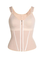 Extreme Latex Corset Waist Vest With Bra - Norezy