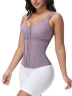 Extreme Latex Corset Waist Vest With Bra - Norezy