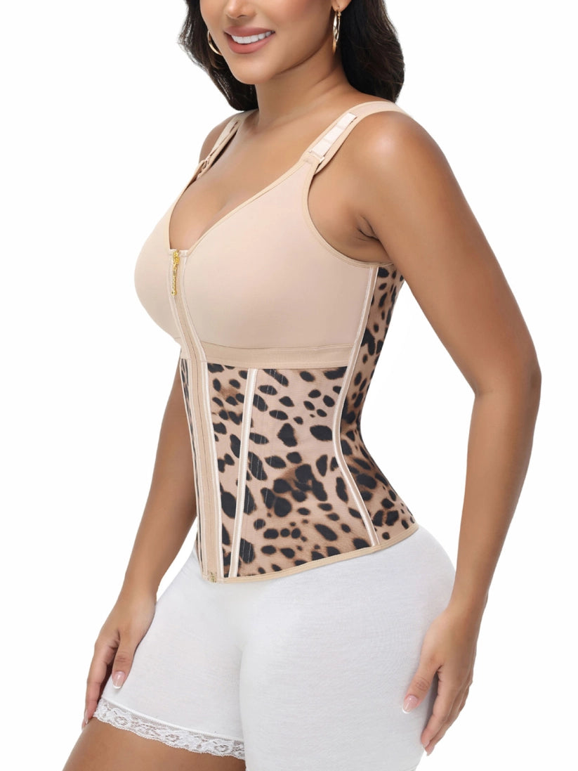 Extreme Latex Corset Waist Vest With Bra - Norezy