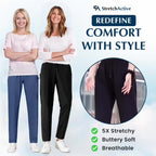 Norezy StretchActive - Women's Ultra Stretch Breathable Casual Pants